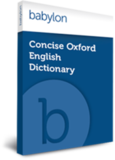 Concise Oxford English Dictionary